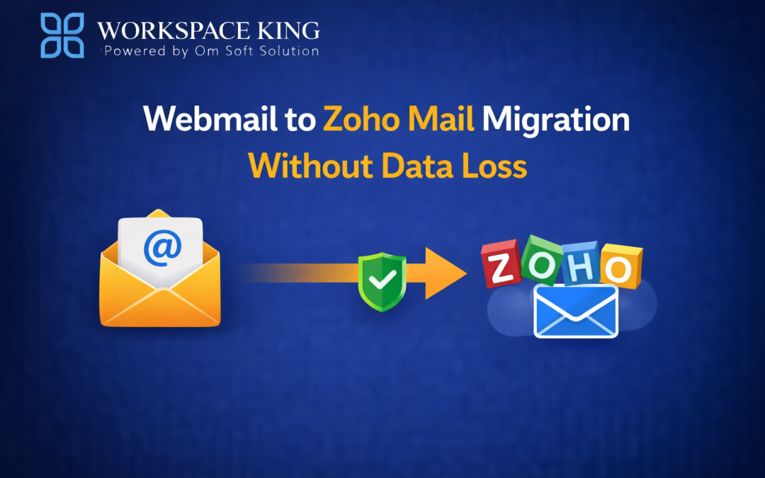 Webmail to Zoho Mail Migration Without Data Loss