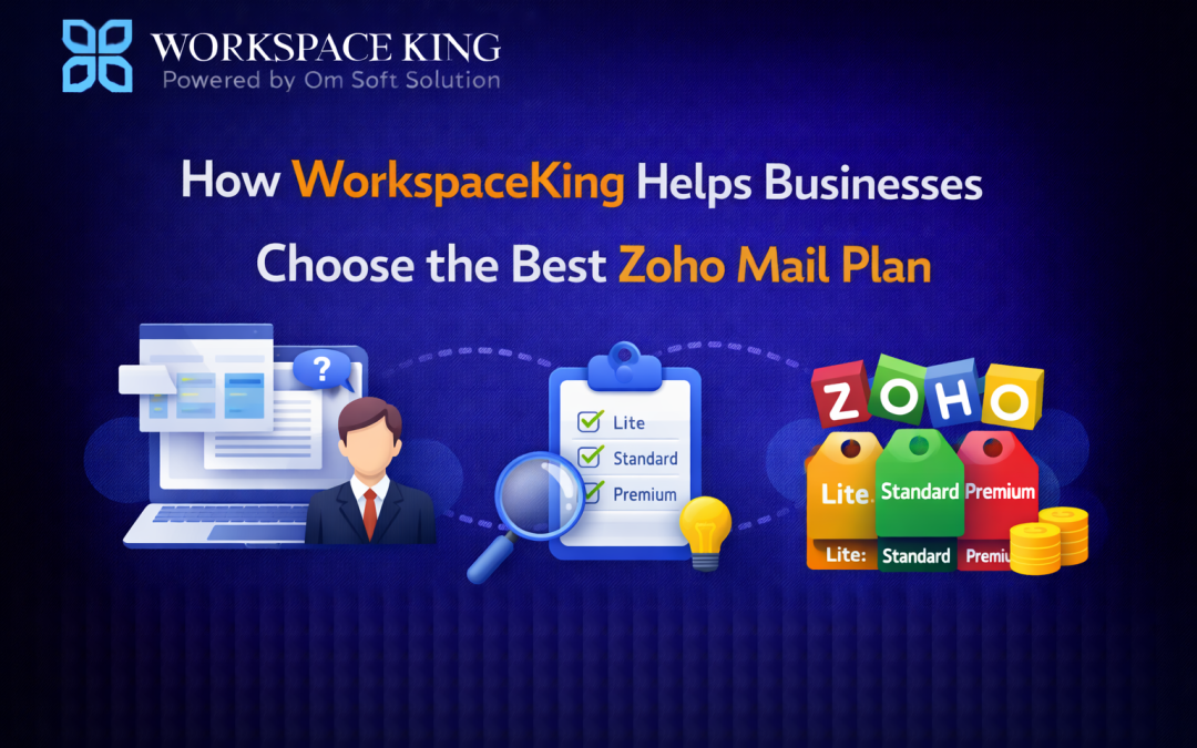 How WorkspaceKing Helps Businesses Choose the Best Zoho Mail Plan