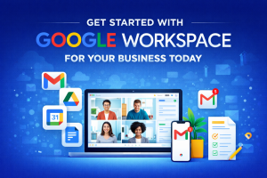 Google Workspace setup and services for businesses by a trusted Google Workspace Reseller in Delhi