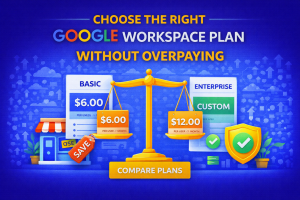 Choose the right Google Workspace plan without overpaying with expert Google Workspace support in Delhi