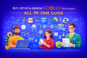 Google Workspace support Delhi for business email setup, renewal, and management