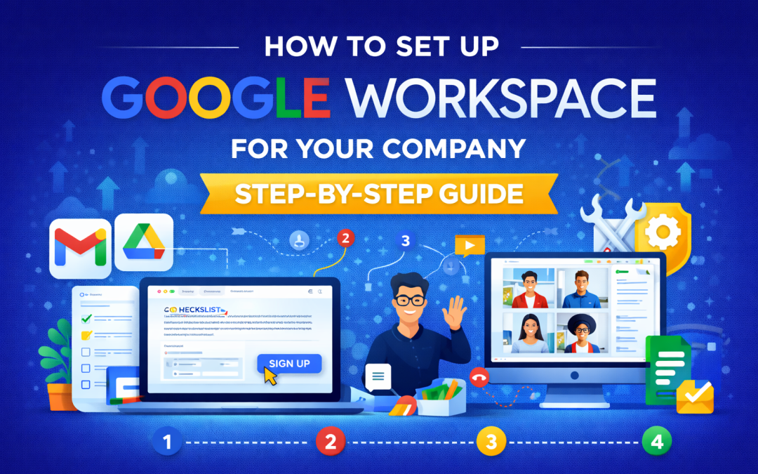 Step by step guide to setting up Google Workspace for companies with a trusted Google Workspace Partner in Delhi