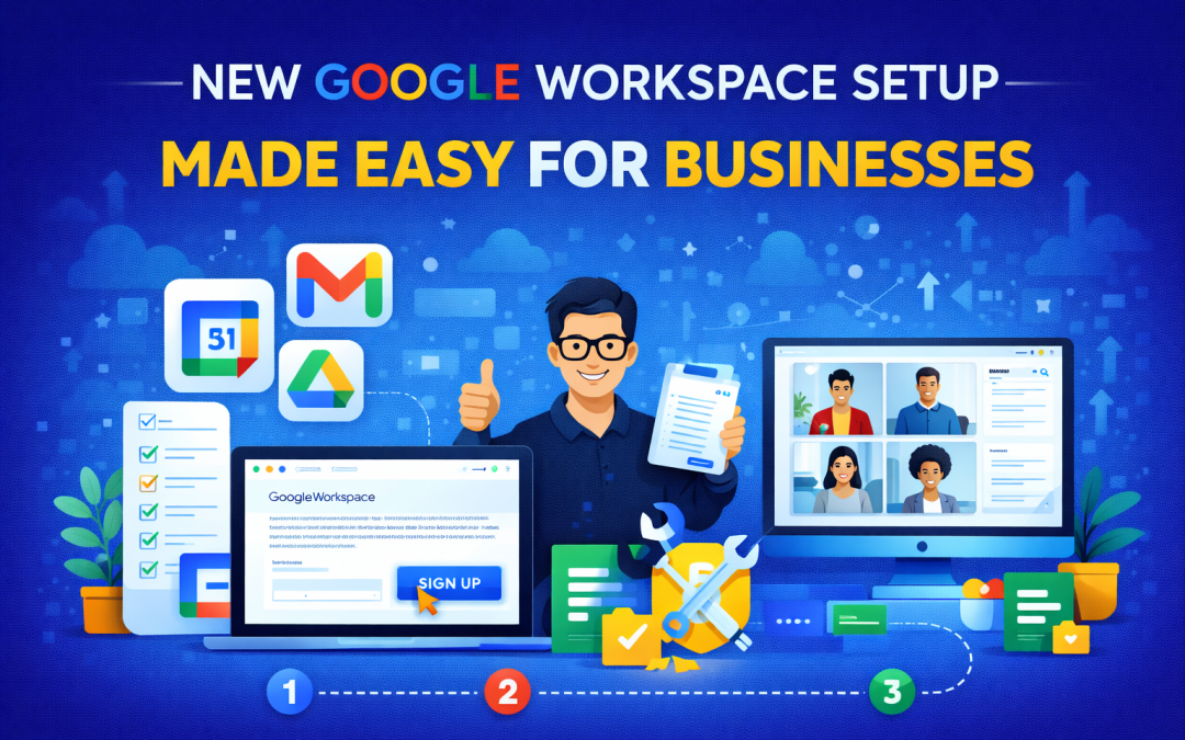 Simplified Google Workspace setup for businesses with transparent Google Workspace pricing in Delhi