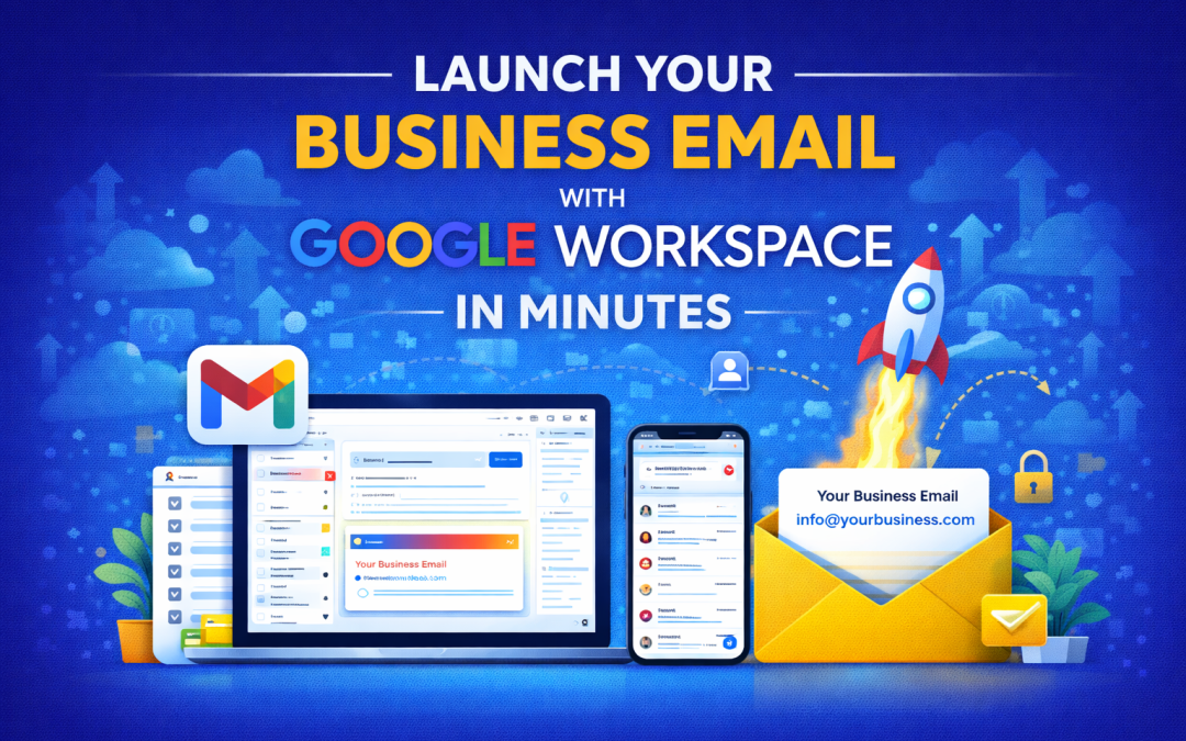 Quickly launch your business email using Google Workspace with a trusted provider to buy Google Workspace in Delhi