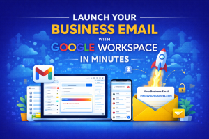 Quickly launch your business email using Google Workspace with a trusted provider to buy Google Workspace in Delhi